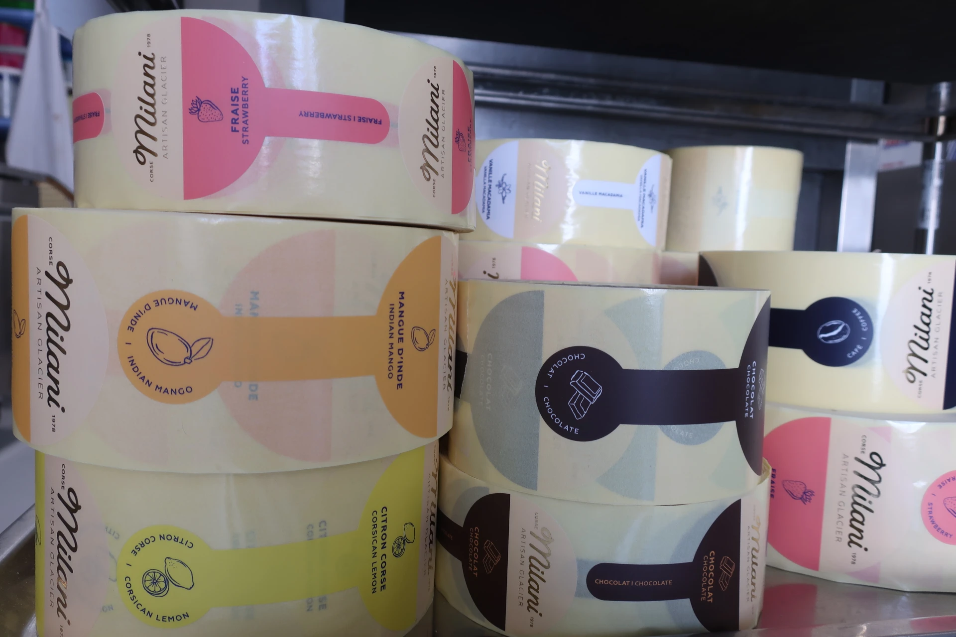 Installation d'un laboratoire de glaces à Ile Rousse - Glaces artisanales Milani