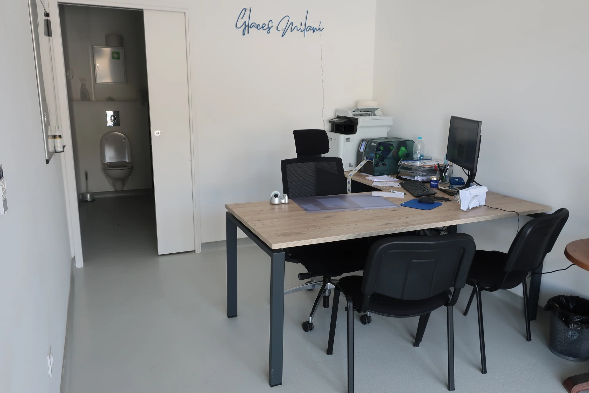 Installation d'un laboratoire de glaces à Ile Rousse - Glaces artisanales Milani