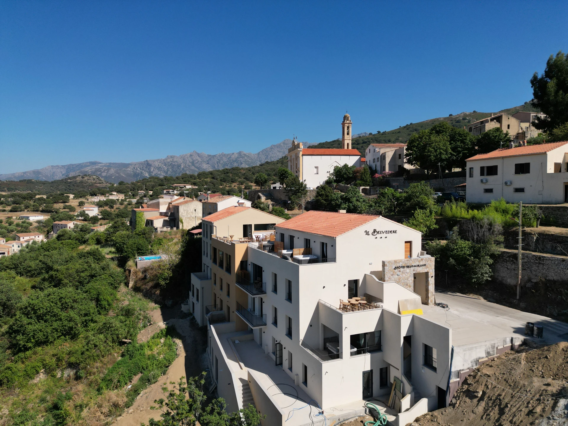 Rénovation Hôtel Le Belvedere - Lavatoggio