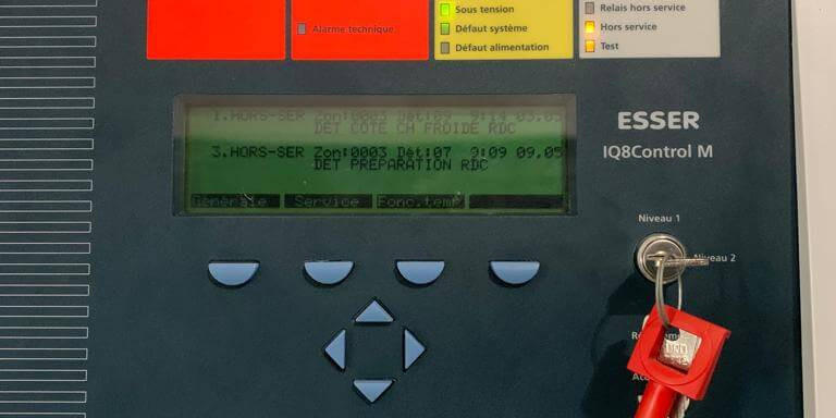 Installation d'une alarme incendie dans un hôtel de 98 chambres à Ile Rousse