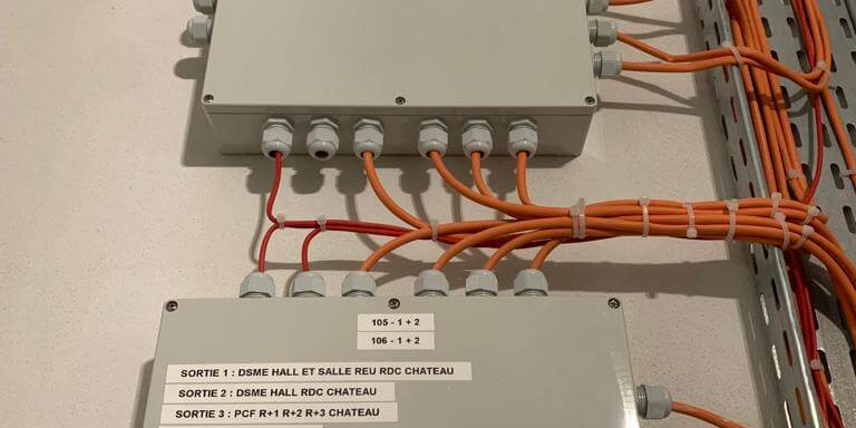 Installation d'une alarme incendie dans un hôtel de 98 chambres à Ile Rousse